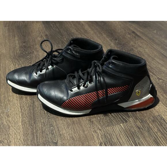 PUMA SF Ferrari Kart Cat-X Tech Aerocat Mid Top Racing Shoes 306549 01 SZ US 11 main image 11